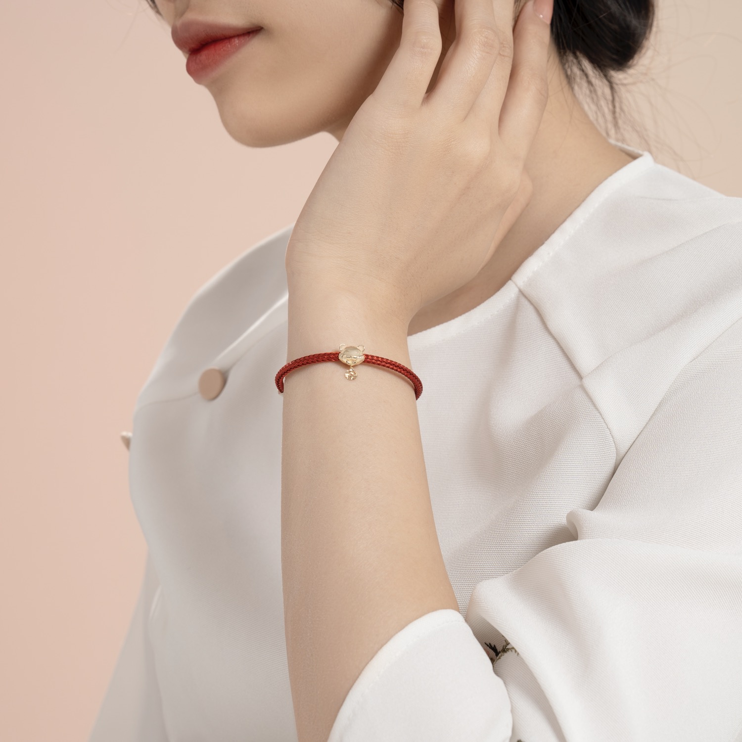 Charm Kim Dần Vàng 14k LLF220 Huy Thanh Jewelry