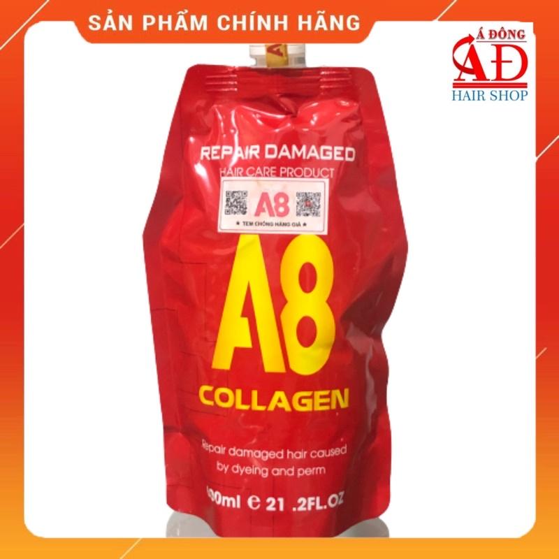 DẦU HẤP Ủ TÓC COLLAGEN A8 SIÊU MƯỢT 600ML
