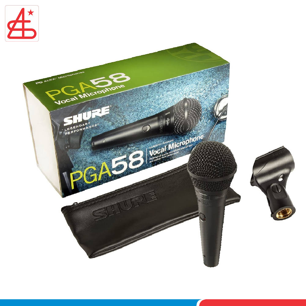 Shure PGA58/LC, mic karaoke có dây, chất lượng cao, hàng chính hãng, bảo hành 12 tháng