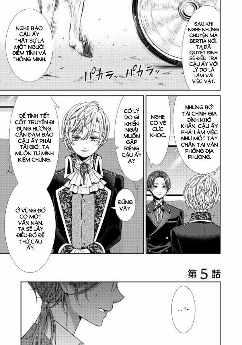 nhật ký theo dõi vị hôn thê tự nhận mình là nữ phụ phản diện 1 chapter 5 1