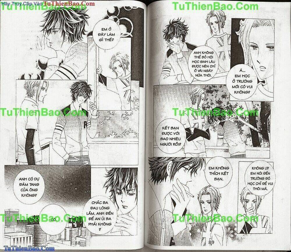 tiểu tử quậy bản đẹp - become habituated to kiss chapter 2 45