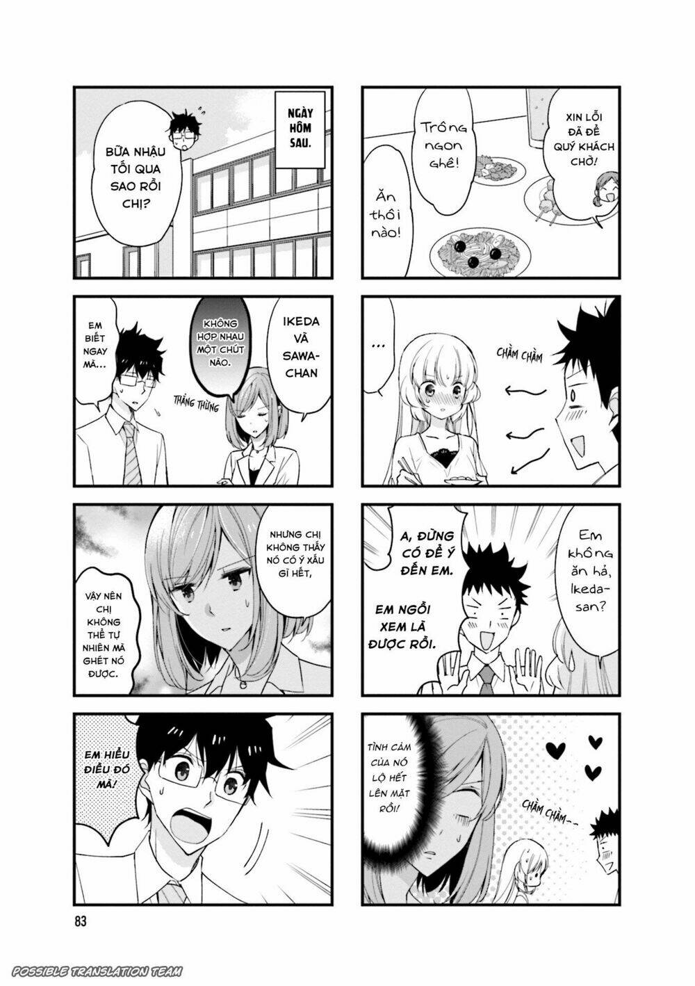 senpai nhỏ nhắn của tôi rất dễ thương chapter 26 7