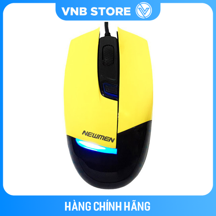 Chuột Chơi Game Có Dây Newmen G10 1600DPI LED 4 Phím - Hàng Chính Hãng