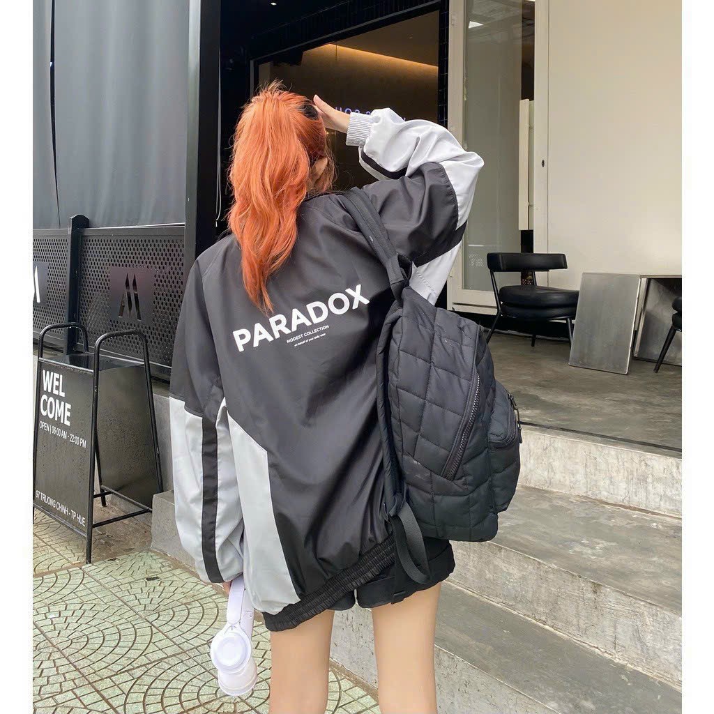 Hình ảnh Áo khoác gió dù Paradox Composed Jacket cá tính trẻ trung, Áo Khoác Gió ODIN CLUB Mix Jacket, Áo khoác gió oversize form rộng unisex, Local Brand, Áo Khoác Gió Unisex Nam Nữ