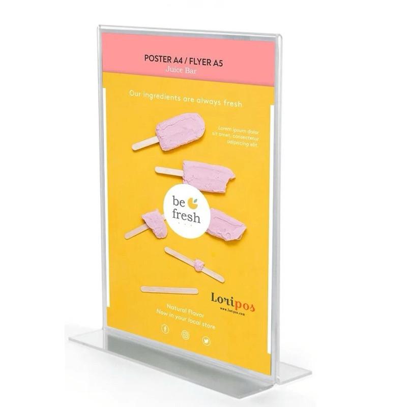 Acrylic Menu mica A4 A5 A6