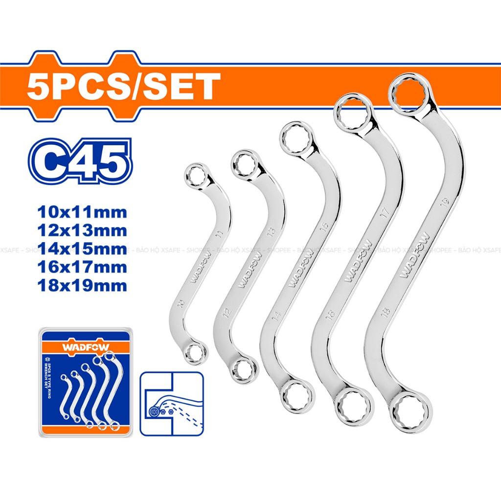 BỘ 5 CỜ LÊ HAI ĐẦU VÒNG HÌNH CHỮ S WADFOW WFR4405 - HÀNG CHÍNH HÃNG