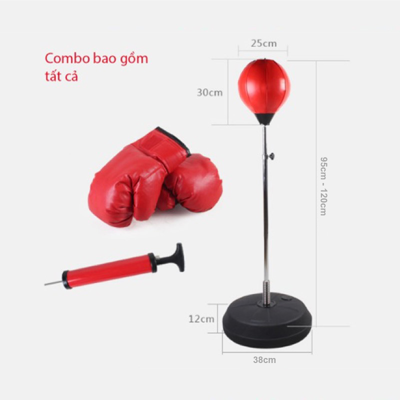 Dụng cụ Boxing trẻ em chuyên nghiệp Sportslink Defeeat 6162