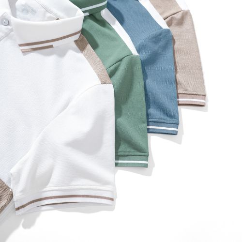 Áo thun polo nam SIMPLE Simple &amp; Basic, vải mềm mịn, co giãn, thoáng mát, nhiều màu lựa chọn