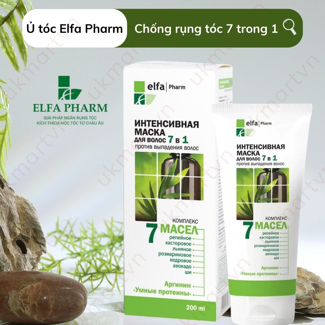 Ủ Tóc Elfa Pharm Giảm Rụng Tóc 7 Trong 1 200ml