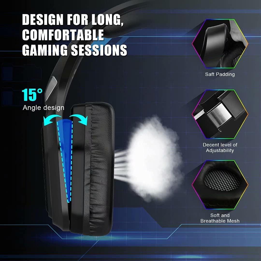 Tai Nghe Chơi Game Máy Tính Có Dây Game Thủ Audifonos PS4 Tai Nghe Có Micro Chống Ồn Stereo Tai Nghe Cho Máy Tính Xbox One