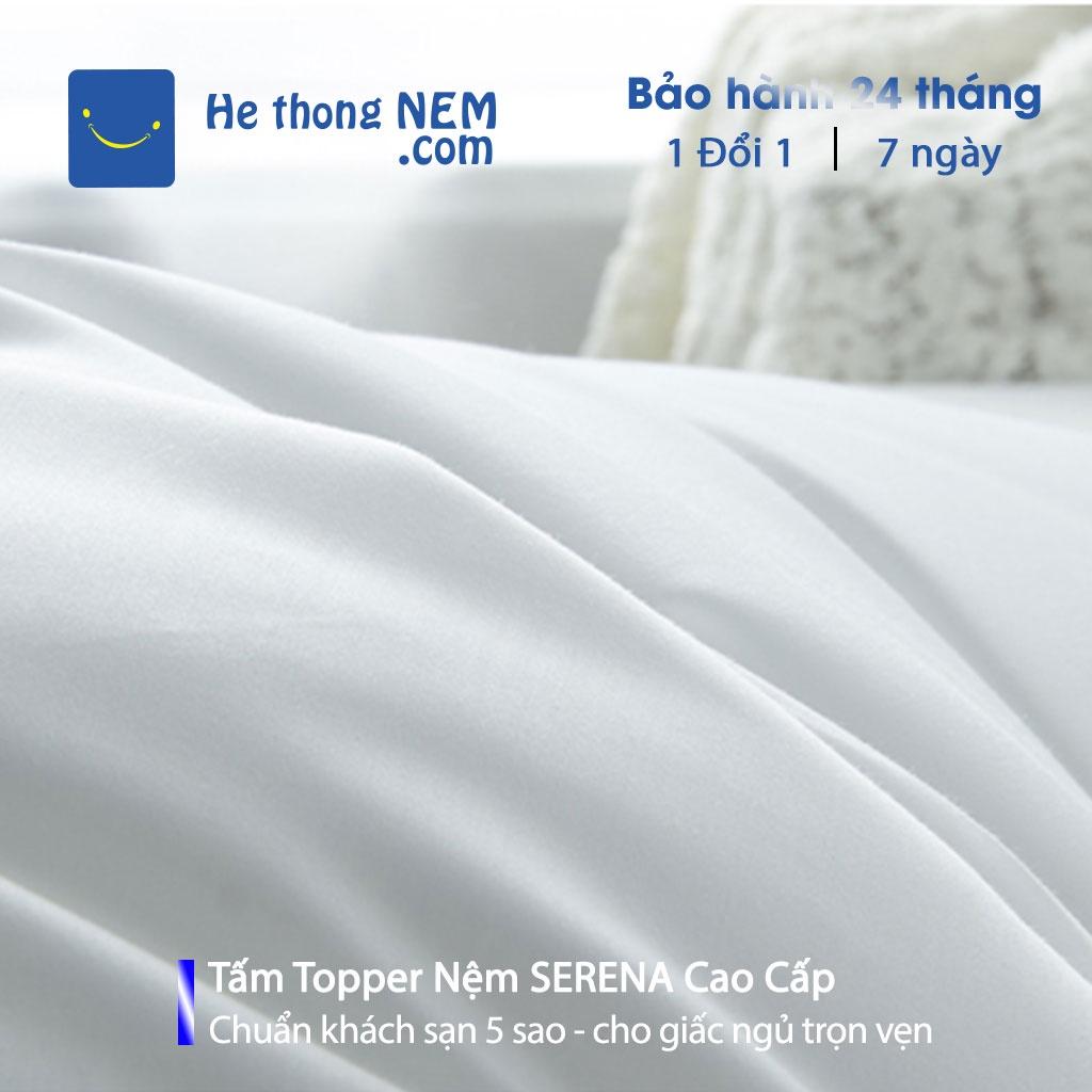 Gối Lông Vũ Nhân Tạo Serena Cao Cấp Ruột Gối Lông Vũ Mềm Kê Cổ Gối Đầu Nằm Ngủ Ngon Chuẩn Khách Sạn Năm Sao