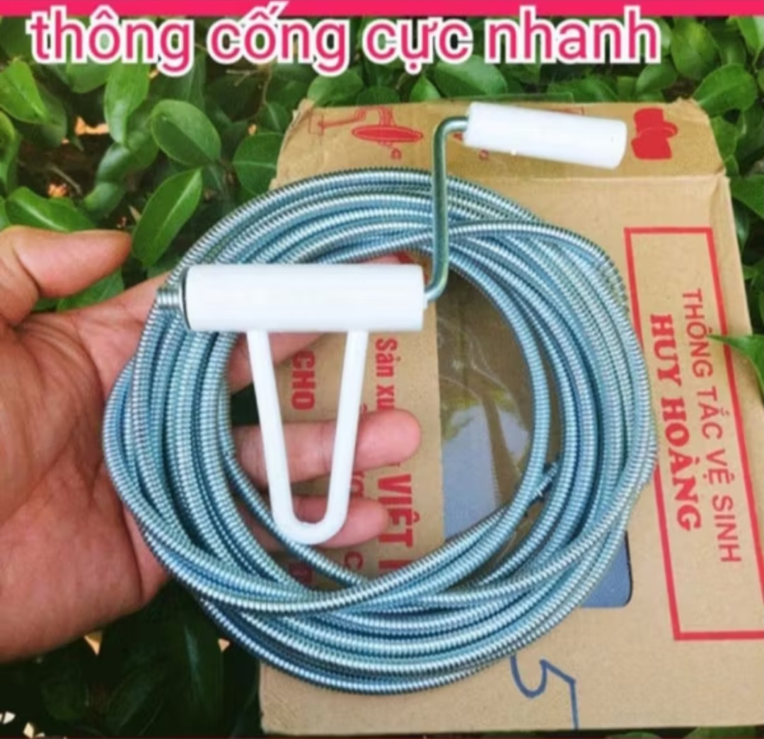 CUỘN DÂY LÒ SO THÔNG TẮC CÁC LOẠI ỐNG CỐNG THOÁT NƯỚC GIA ĐÌNH THÔNG MINH