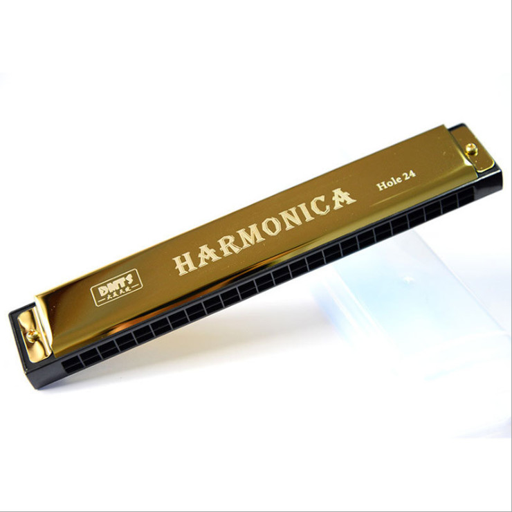 Kèn HARMONICA DMTS loại chuẩn 24 lỗ - Màu ngẫu nhiên