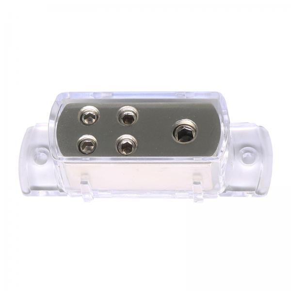 4X Car Stereo Audio Power Distribution Block  4 Gauge In    Out