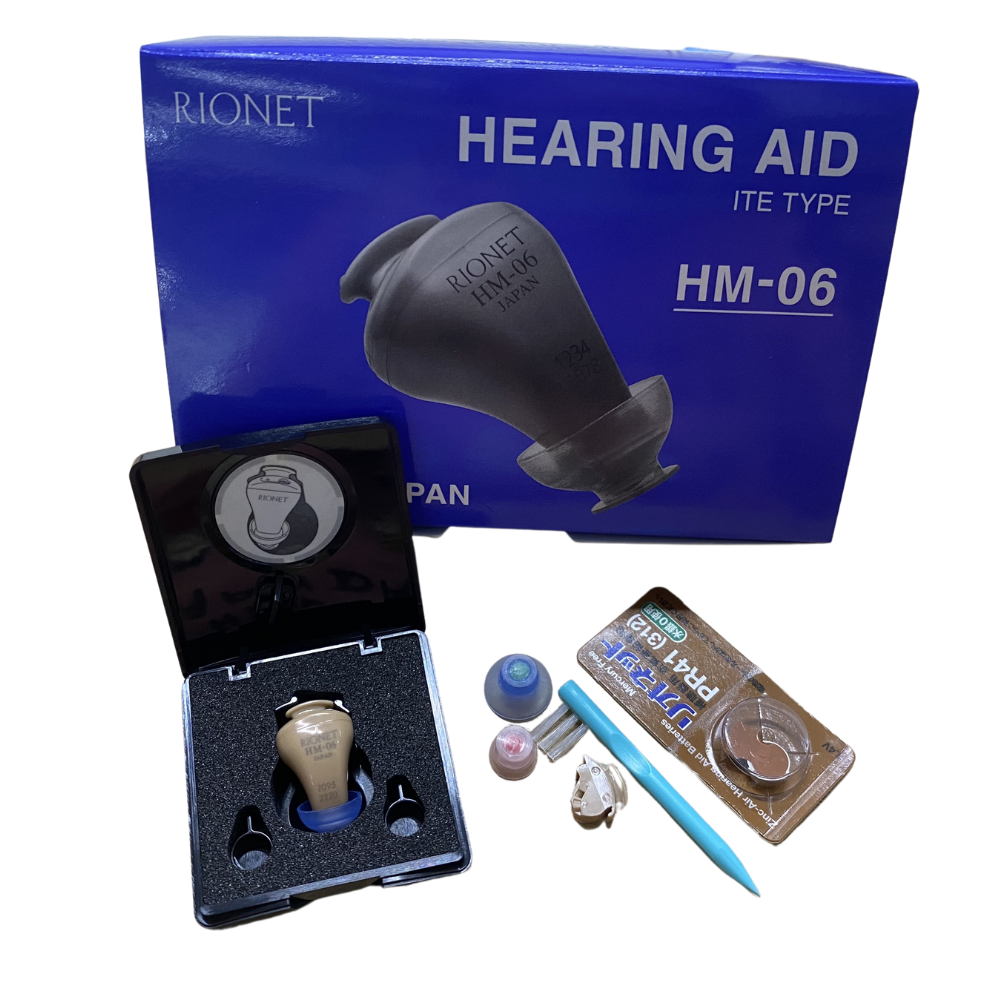 Máy trợ thính không dây nhét tai cao cấp Rionet HM 06