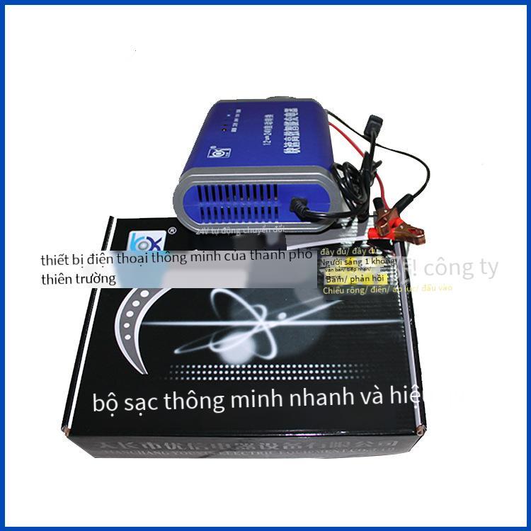Bộ sạc ắc quy chì-axit đặc biệt 12V204V10A bộ sạc ắc quy xe tải lớn