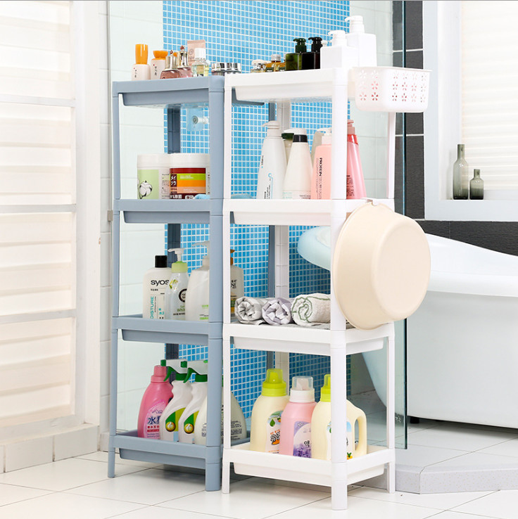 Kệ để đồ nhà tắm cao cấp 4 tầng - Giao màu ngẫu nhiên
