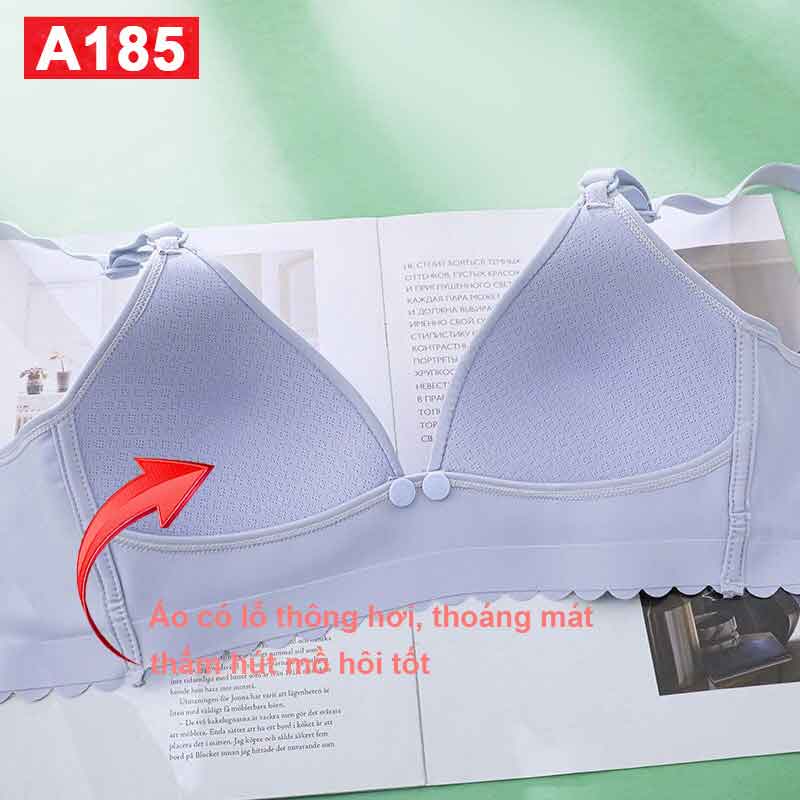 Áo lót bầu cho bé con bú SU NON không gọng đồ lót chip bà bầu A185