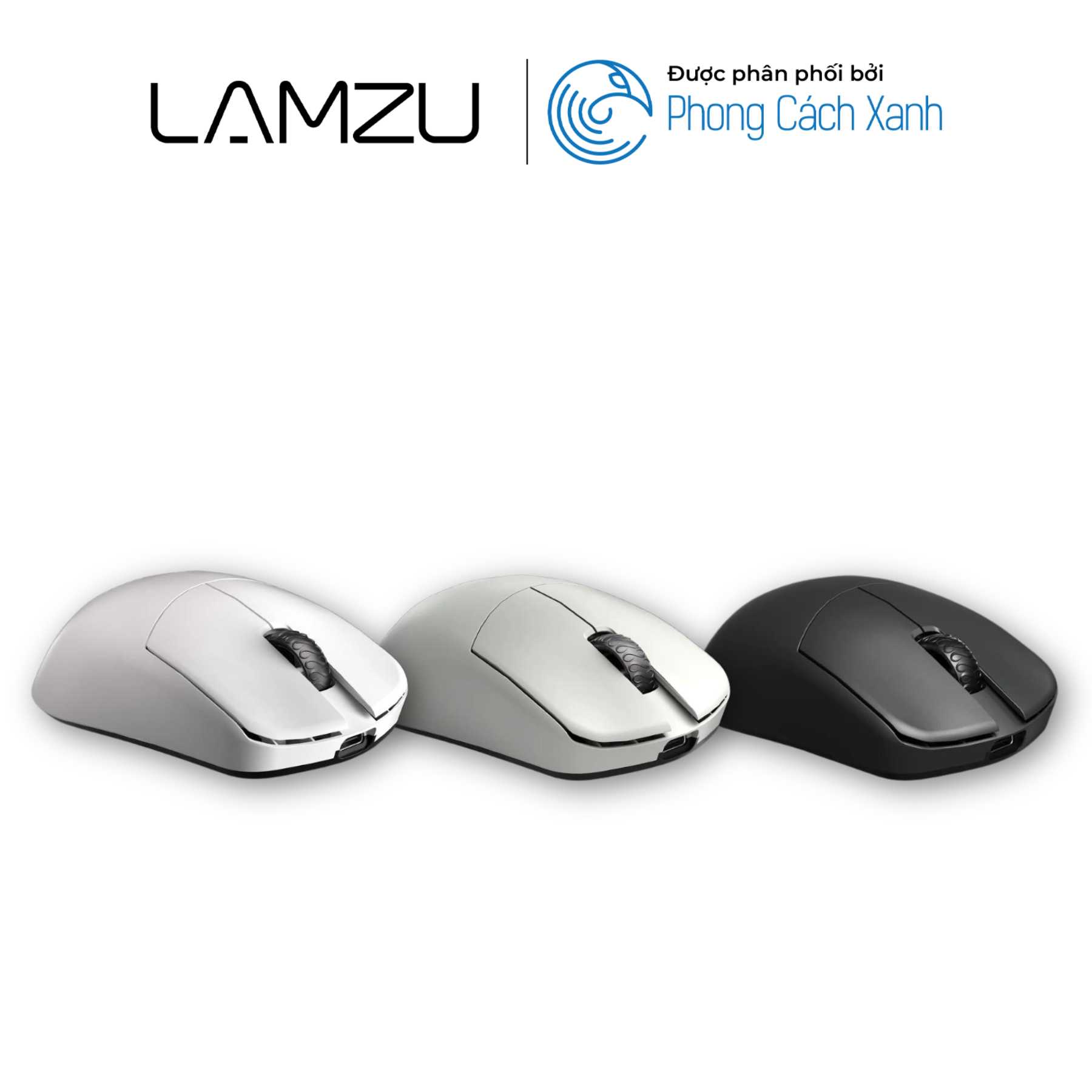 Chuột không dây siêu nhẹ Lamzu Maya X - Hỗ trợ 8KHz - Hàng Chính Hãng
