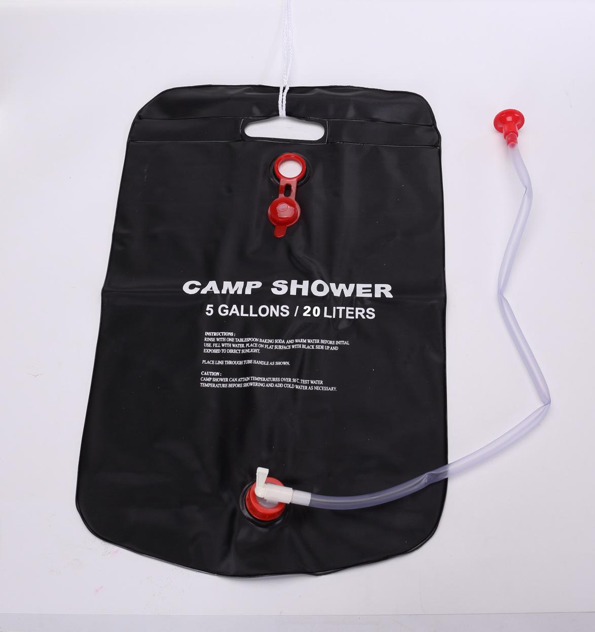 Bộ 2 Túi chứa nước 20L camping xếp gọn rất dày cắm trại dã ngoại - Riki Shop