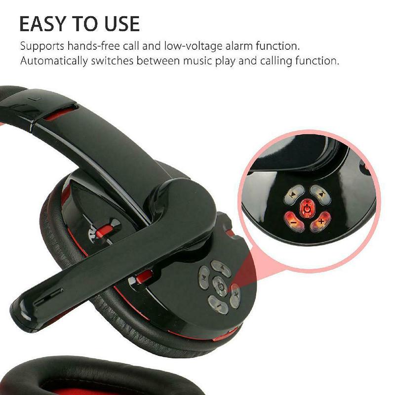 Bluetooth Stereo Không Dây Game Thủ Tai Nghe Có Mic Cho Máy Tính, Laptop PS4 Play Station 4, Nintendo Switch, máy Tính Bảng