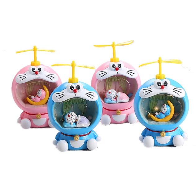 Đèn Ngủ Doraemon Siêu Dễ Thương, Có Lỗ Tiết Kiệm Tiền, Cắm Sạc USB, Đồ Decor - Quà Tặng Sinh Nhật