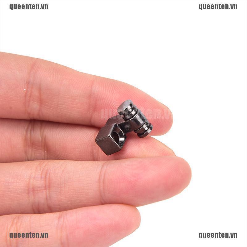 2Pcs Roller String Retainers Mounting Tree Guide for Electric Guitar silver QUVN