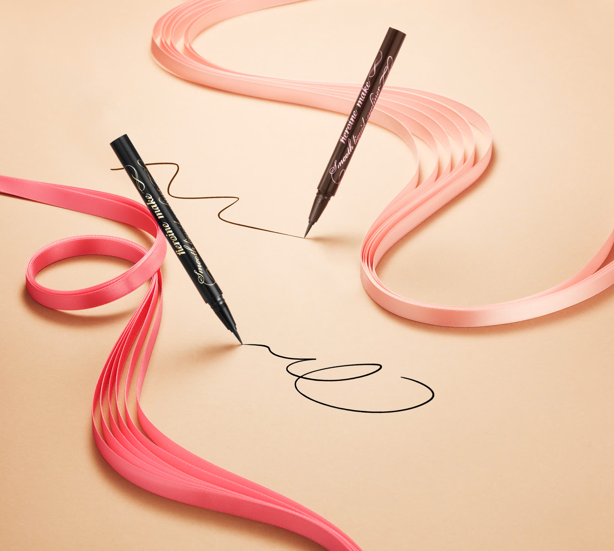 Bút Kẻ Mắt Nước Siêu Chống Trôi Kissme Heroine Make Smooth Liquid Eyeliner Super Keep Nét Siêu Sắc Mãnh (0.1g)