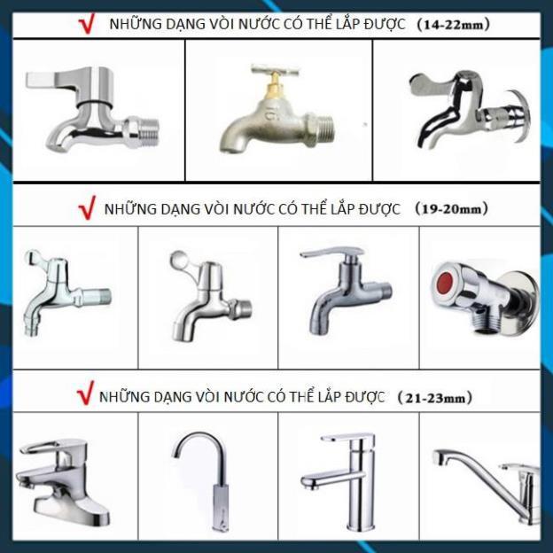 ️ Bộ dây vòi xịt nước rửa xe, tưới cây , tăng áp 3 lần, loại 20m 206701-1 đầu đồng,cút đồng,+ mở chai