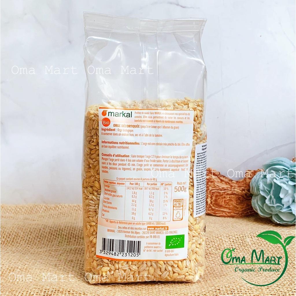 Ý dĩ ( lúa mạch ngọc trai ) hữu cơ Markal 500g