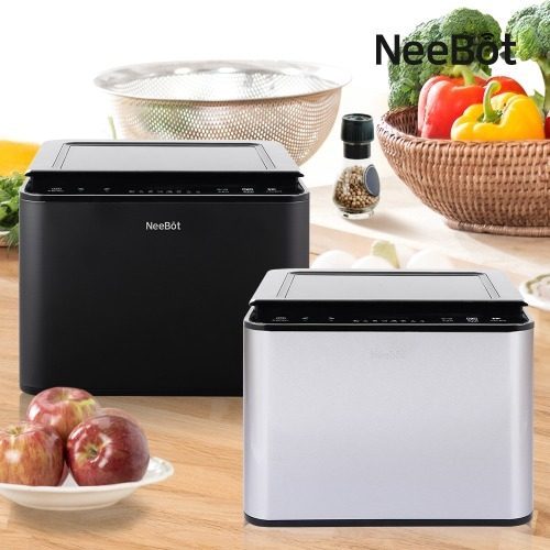 Máy rửa rau quả Neebot JSK019025 2 cục sóng âm Made in Korea Hàng chính hãng