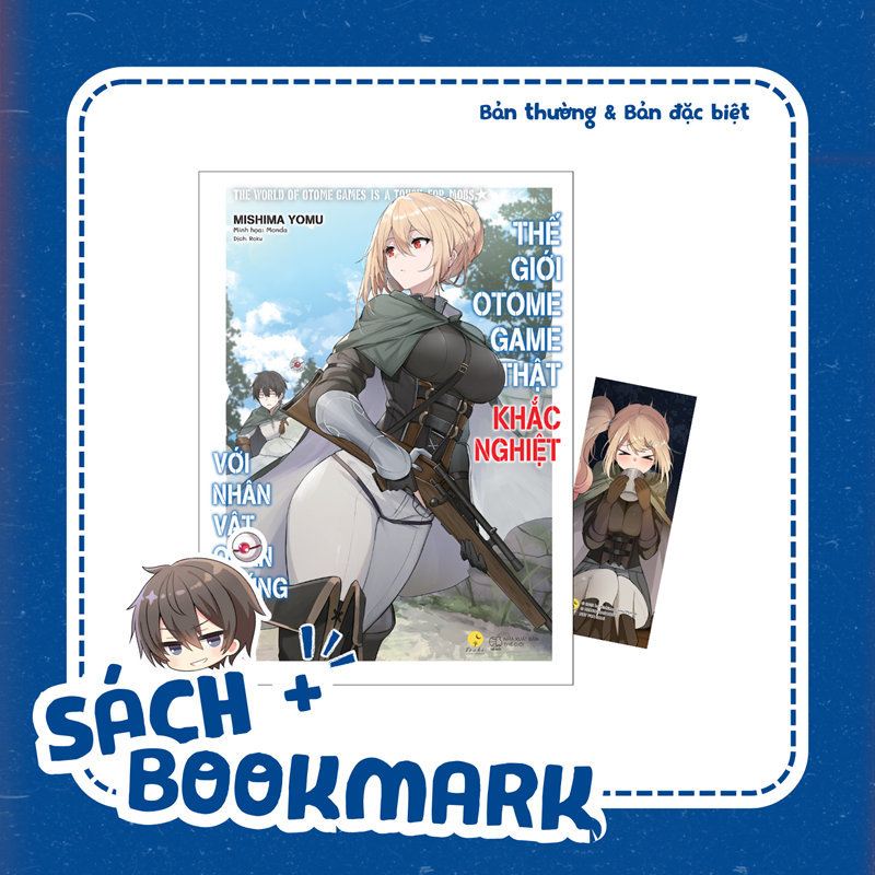Thế Giới Otome Game Thật Khắc Nghiệt Với Nhân Vật Quần Chúng - Tập 10 - Bản Đặc Biệt - Tặng Kèm Bookmark + Card Bồi Cứng + Sticker + Standee Acrylic