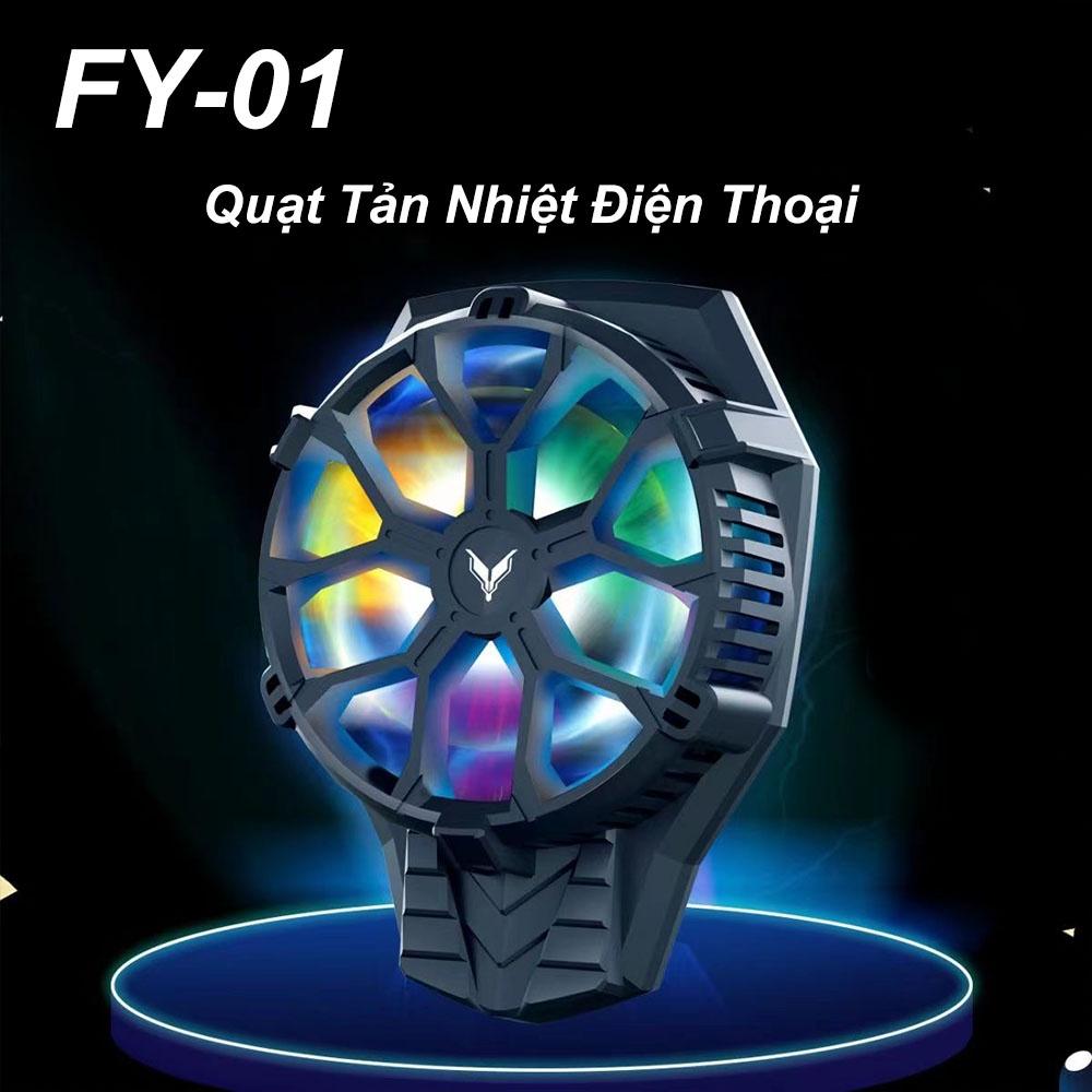 Quạt Tản Nhiệt Điện Thoại Memo DL-01 Làm Mát Giảm Nhiệt Di Động, Nhỏ Gọn Tiện Lợi Sò Lạnh Chơi Game Thoải Mái