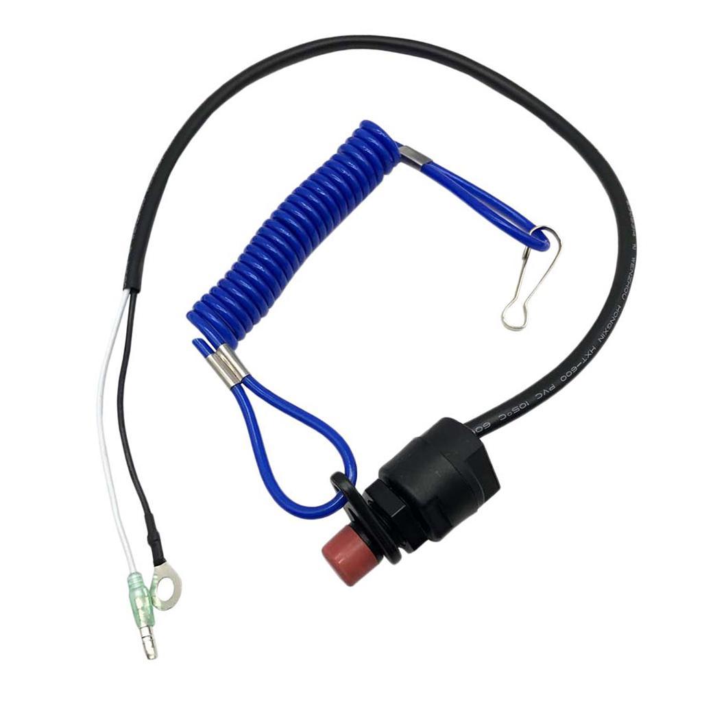 3x Boat Engine Cut off Kill Stop Switch Lanyard for Motors