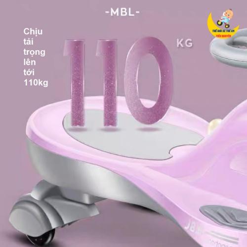 Xe lắc cho bé có nhạc  MBL chòi chân cho bé từ 1-5 tuồi