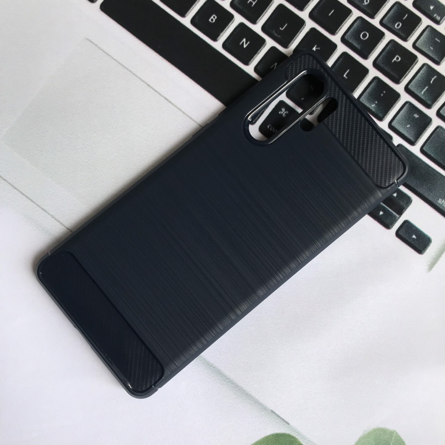 Ốp lưng chống sốc dành cho Huawei P30 Pro Vân Sợi Carbon