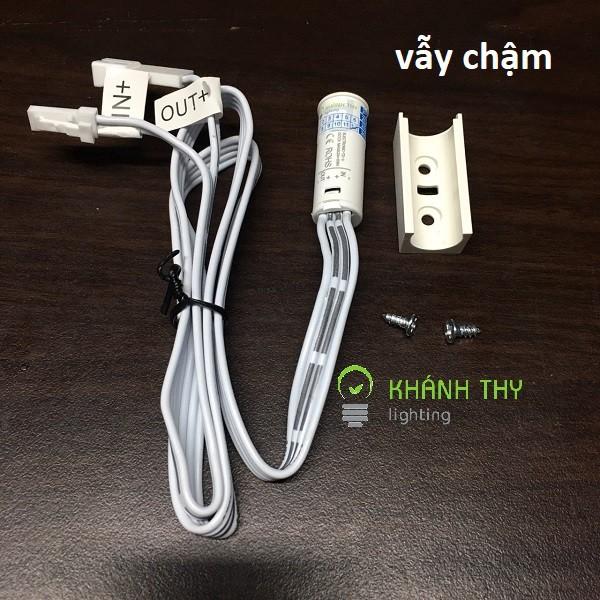 Cảm biến vẫy tay 12v bật đèn tủ bếp, kết họp đèn led thanh nhôm, led dây