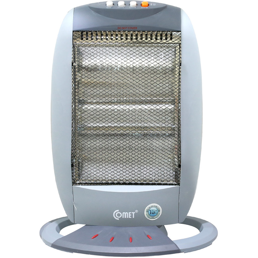 Đèn Sưởi Hồng Ngoại Bóng Halogen Comet CM8556 (1200W) - Hàng Chính Hãng