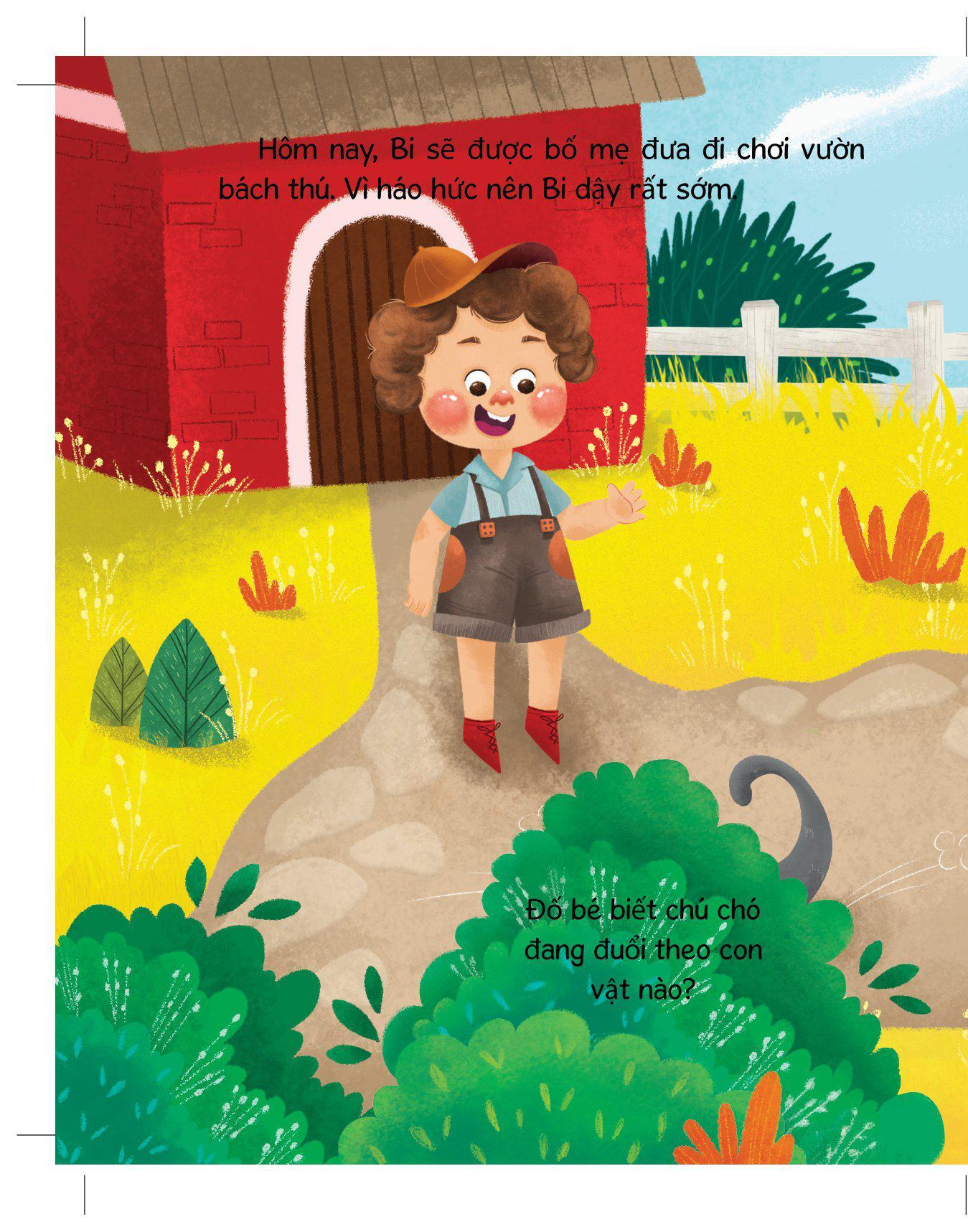 Sách Âm Thanh - Âm Thanh Của Các Loài Vật