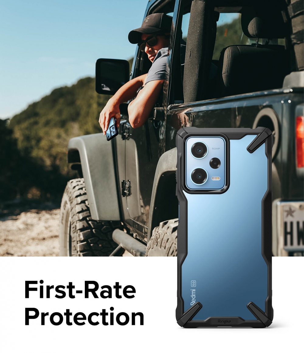 Ốp lưng dành cho Xiaomi Redmi Note 12 Pro / Poco X5 Pro RINGKE Fusion X - Hàng Chính Hãng