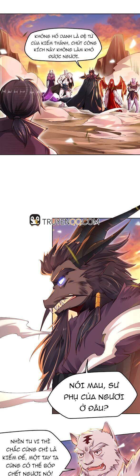 cuộc sống của kiếm thần cũng không hẳn là chán chapter 2 5