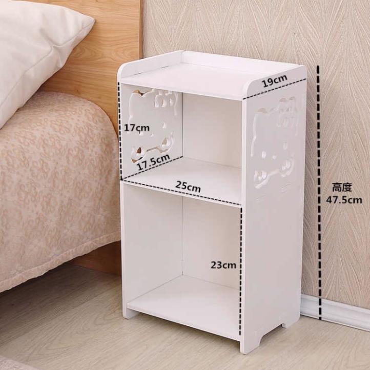 Kệ gỗ đầu giườngFREESHIPKệ Gỗ Kitty Đa Năng 25x17.5x47.5cm chịu nước tuyệt đối, chống xước, chống mối mọt 8784