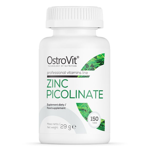 Viên Uống Bổ Sung Kẽm Ostrovit Zinc Picolinate (150 & 200 Viên) Tăng Cường Hệ Miễn Dịch, Tăng Cường Sinh Lý | Nhập Khẩu Ba Lan