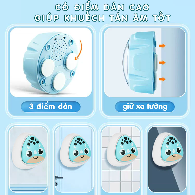 Bộ Chạm Nhảy Tăng Chiều Cao Cho Bé Tiếng Việt Tiếng Anh Tự Động Đếm Màu Sắc Dễ Thương Bafaby 307
