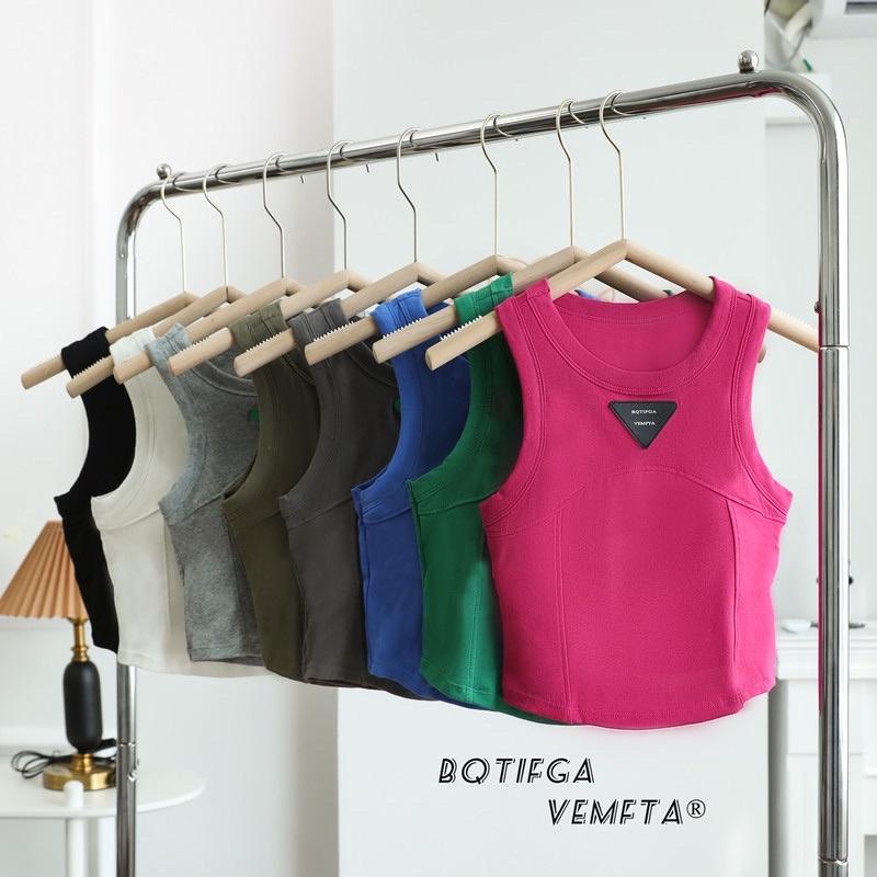 Áo ba lỗ croptop nữ áo bra kèm mút kiểu dáng năng động cực đẹp