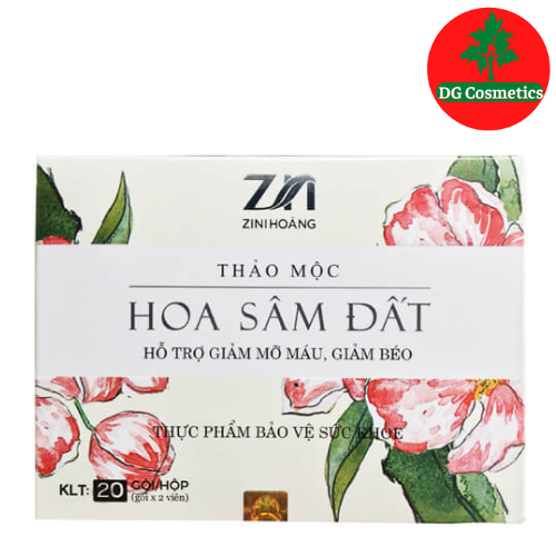 Thảo mộc giảm cân Hoa Sâm Đất Hộp 20 gói – Viên uống tan mỡ giảm cân