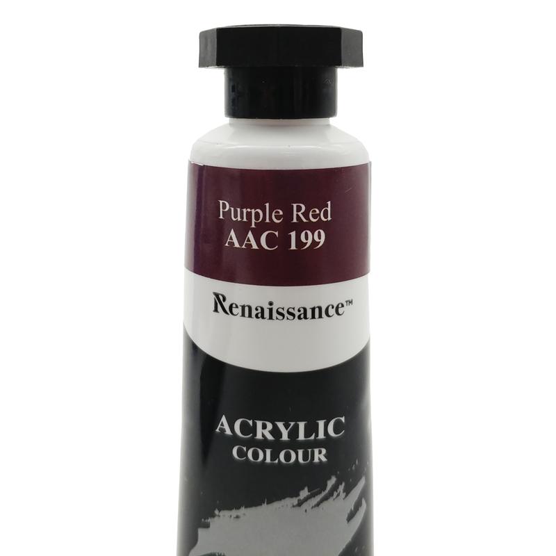 Tuýp Màu Acrylic 45 ml - Renaissance #199 - Purple Red