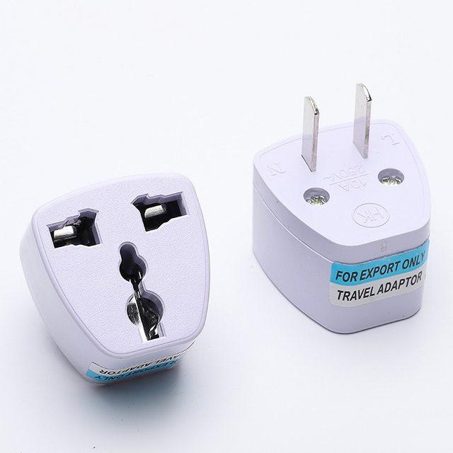 Đầu Chuyển Đổi Ổ Cắm 2 Chấu Thành 3 Chấu Tiện Lợi