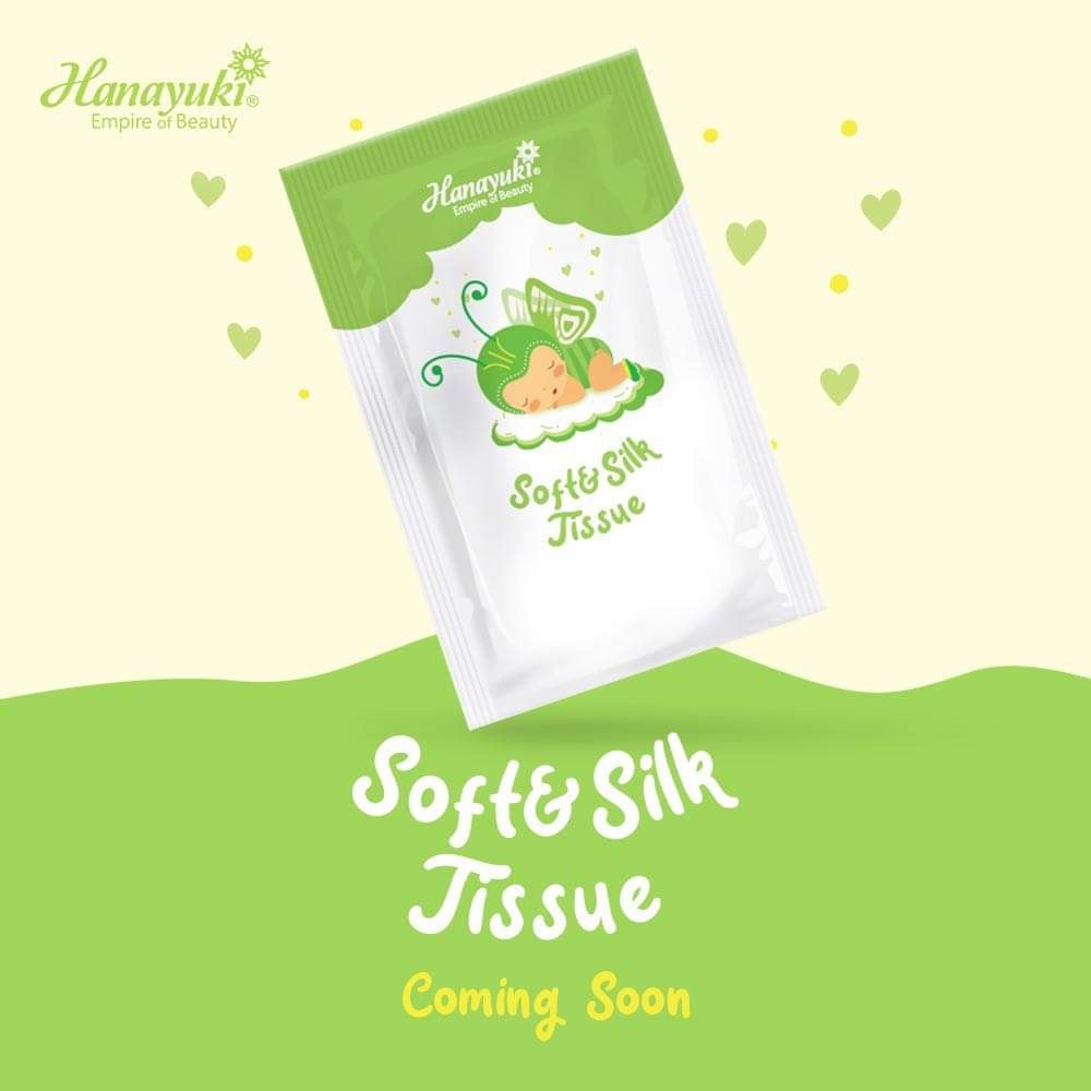 Giấy Vệ Sinh Phụ Khoa Hanayuki Hana Soft Silk Tissue 20 Miếng 100G Hanayuki Chính Hãng