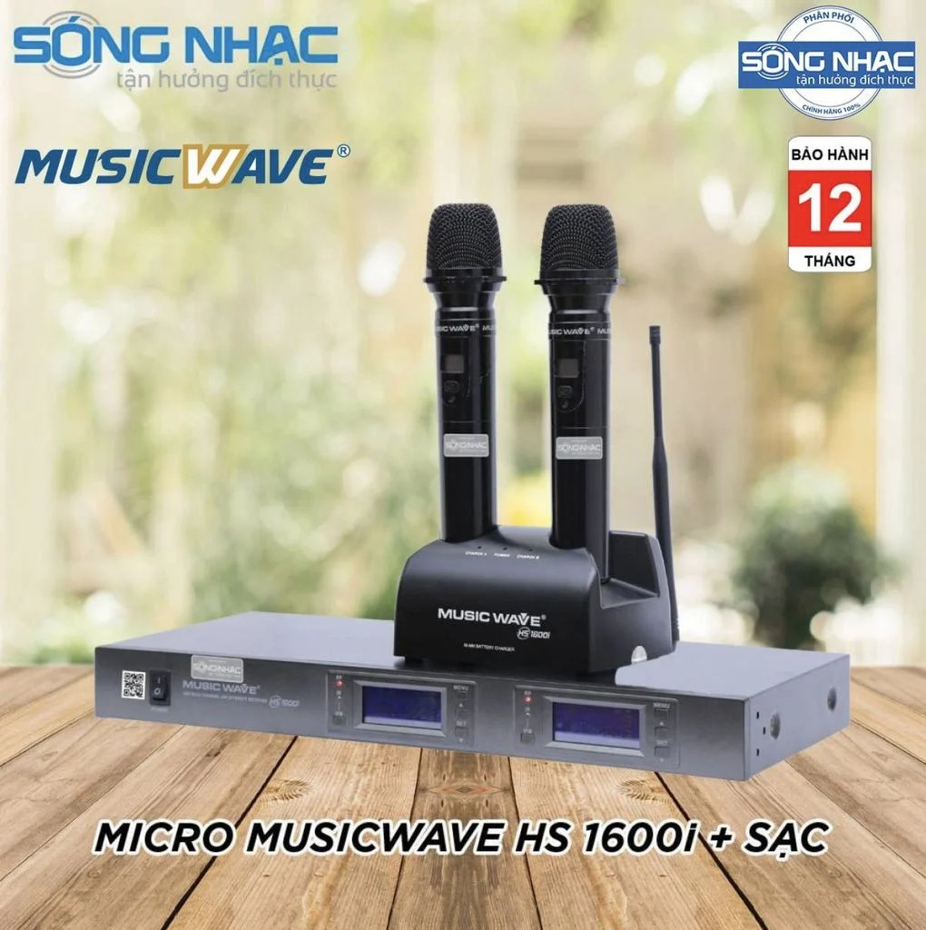 Micro karaoke MusicWave HS1600i - Hàng chính hãng.